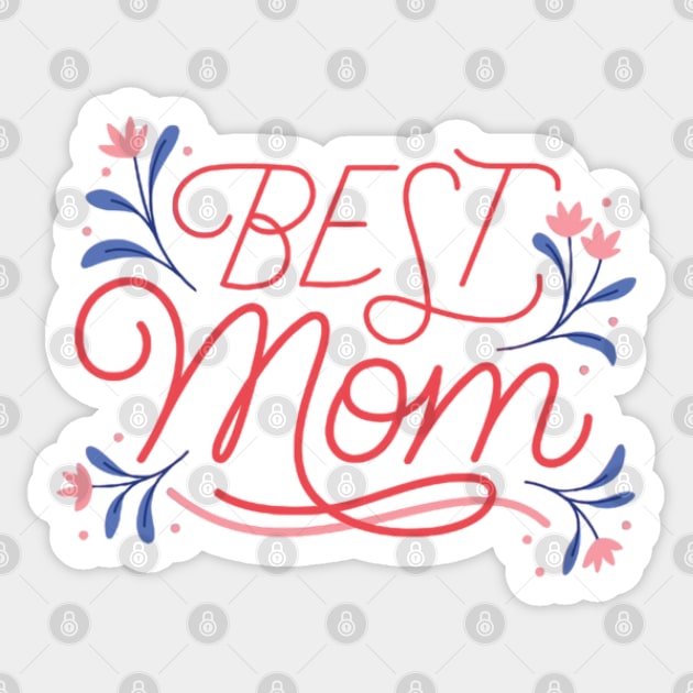 Best knitting mom ever Sticker by Fanu2612